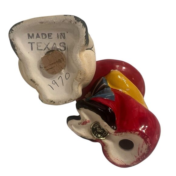 1970s Sombrero Salt & Pepper Shakers | Victoria Japan + Texas Made Set - Picture 10 of 12